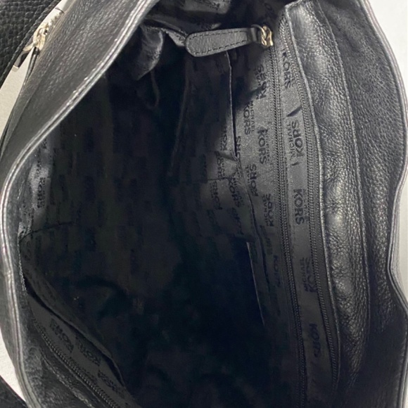 Michael Kors Black Pebbled Leather Bag - Picture 7 of 8